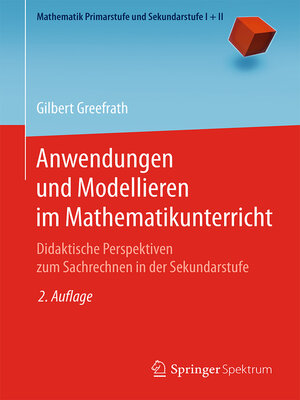 cover image of Anwendungen und Modellieren im Mathematikunterricht